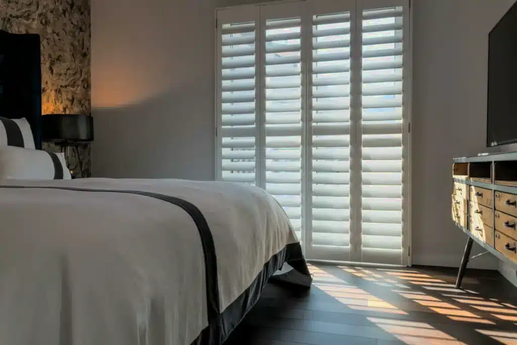 Beautifully installed plantation shutters enhancing London interiors.