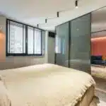 Shutter Installation Cost In Romford - Bespoke window shutters in a contemporary London bedroom by Essex Shutters and Blinds