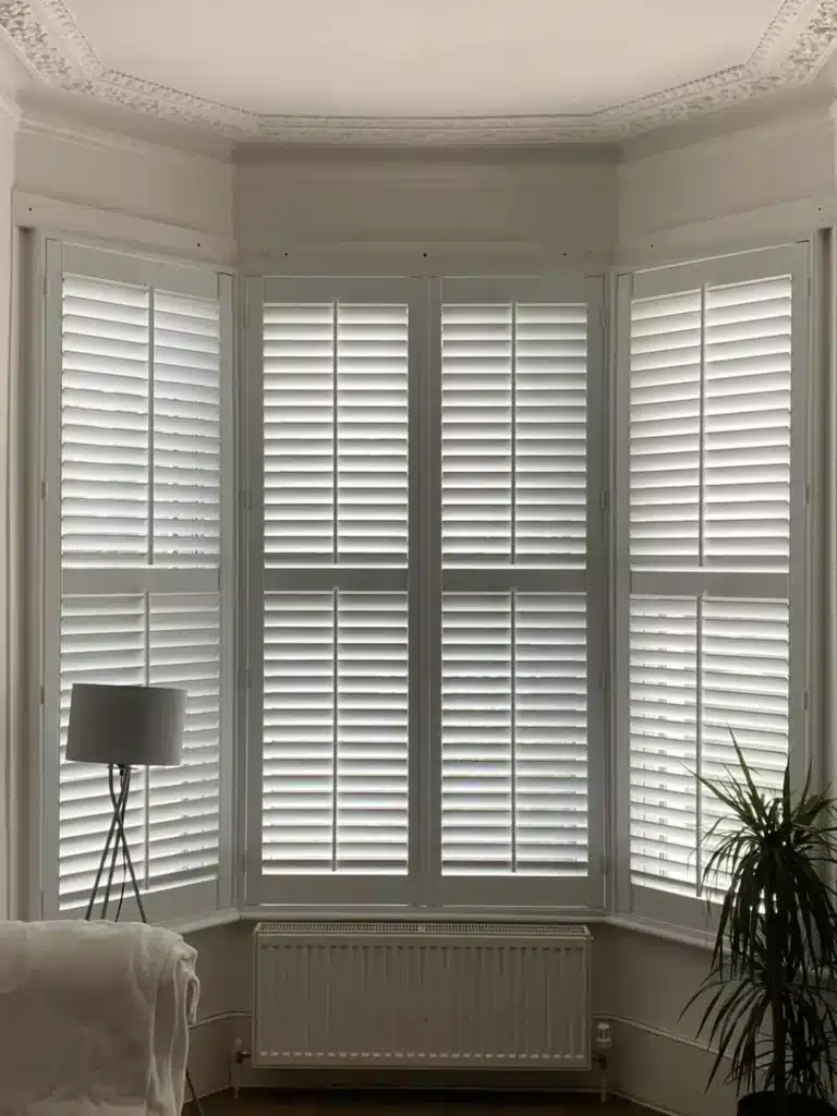 Honeycomb cellular shades providing insulation in London homes