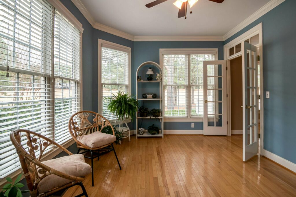 Plantation shutters enhancing the aesthetic appeal of London homes