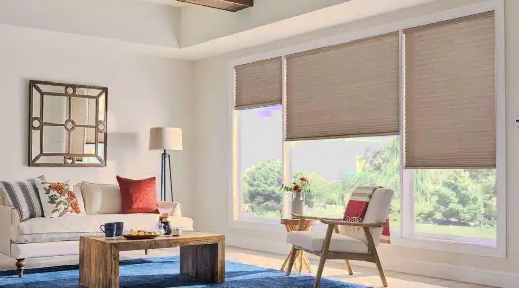 Best plantation shutters for period homes London in full-height style.